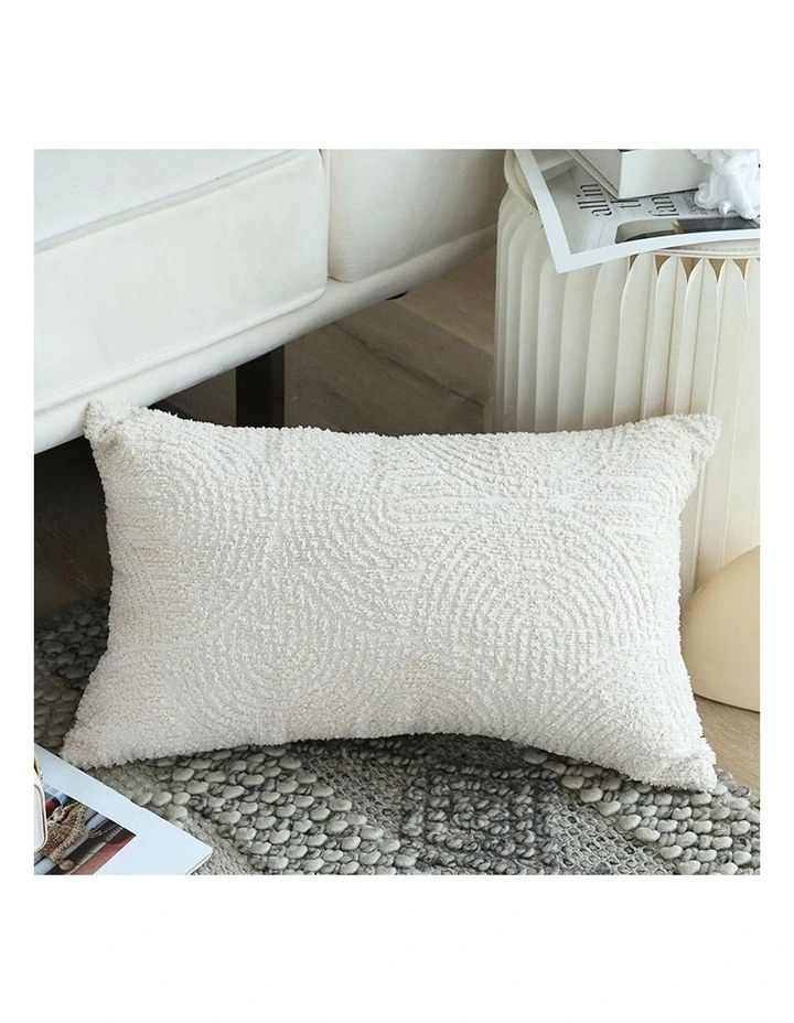 SOGA 2X 35cm Lumbar Pillow Embroidered Decorative Linen Cover Stitch Story Throw Pillow image 4