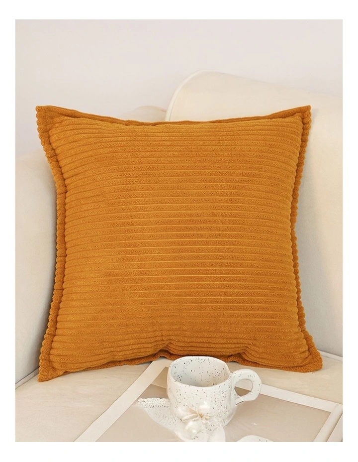 SOGA 2X 50cm Throw Pillow Mustard Wabi Sabi Arches Indoor and Outdoor Kavka for Home Decor image 2