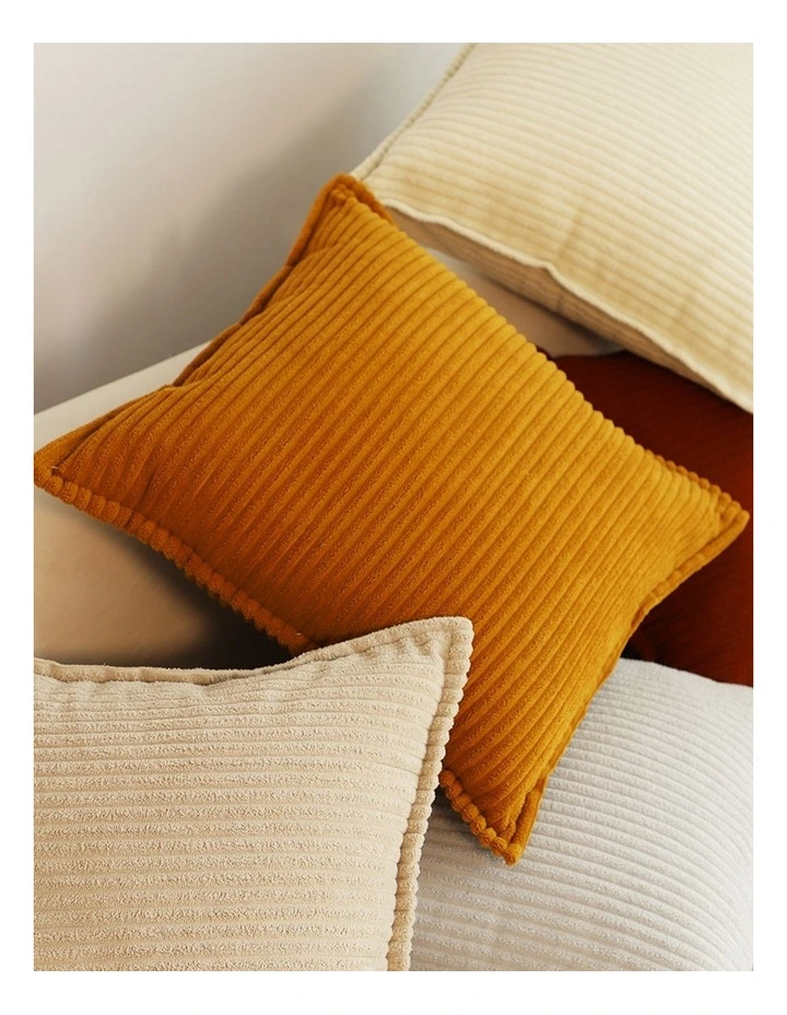 SOGA 2X 50cm Throw Pillow Mustard Wabi Sabi Arches Indoor and Outdoor Kavka for Home Decor image 3