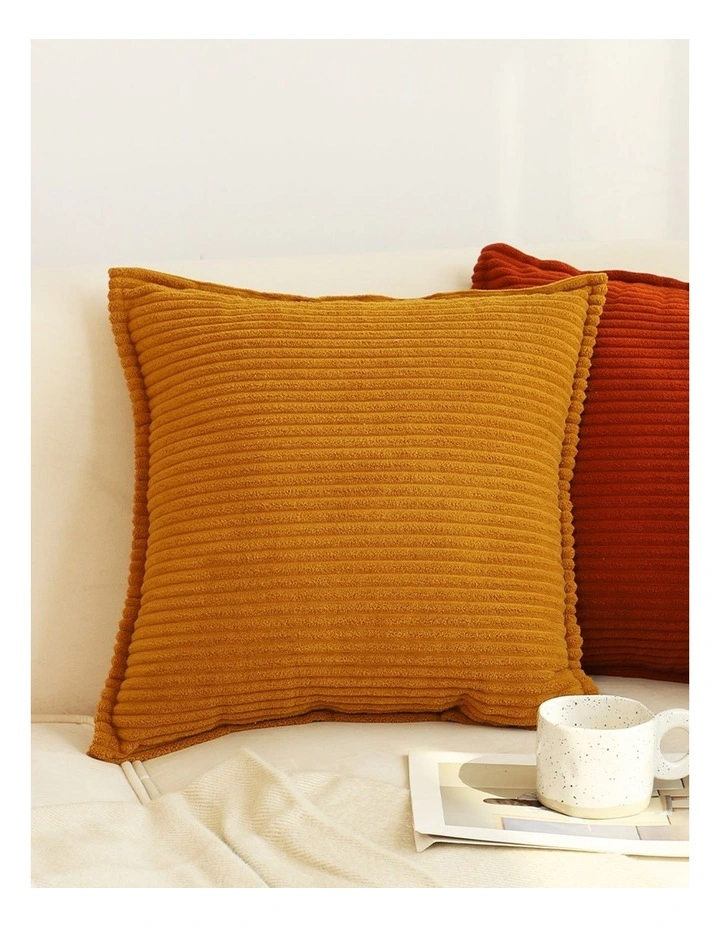 SOGA 2X 50cm Throw Pillow Mustard Wabi Sabi Arches Indoor and Outdoor Kavka for Home Decor image 4