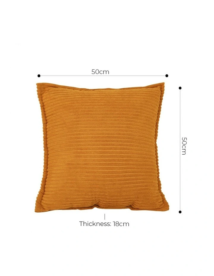 SOGA 2X 50cm Throw Pillow Mustard Wabi Sabi Arches Indoor and Outdoor Kavka for Home Decor image 5