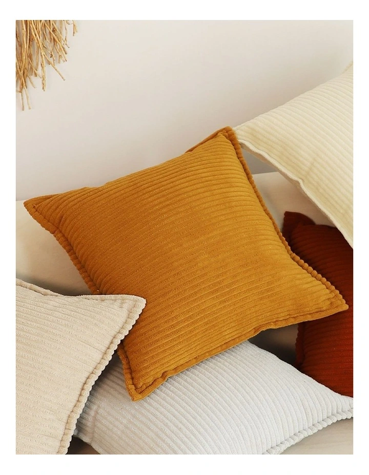 SOGA 2X 50cm Throw Pillow Mustard Wabi Sabi Arches Indoor and Outdoor Kavka for Home Decor image 7