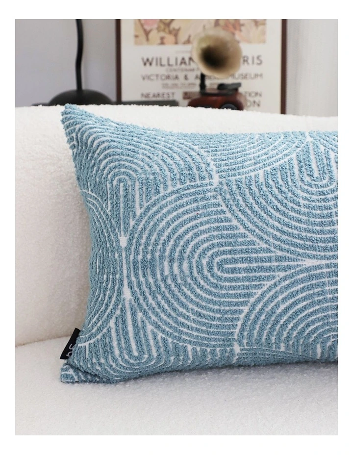 SOGA 2X 35cm Blue Throw Pillow Geometric Indoor and Outdoor Corded for Home Decor image 4