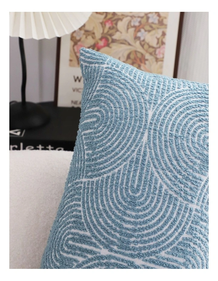SOGA 2X 35cm Blue Throw Pillow Geometric Indoor and Outdoor Corded for Home Decor image 7
