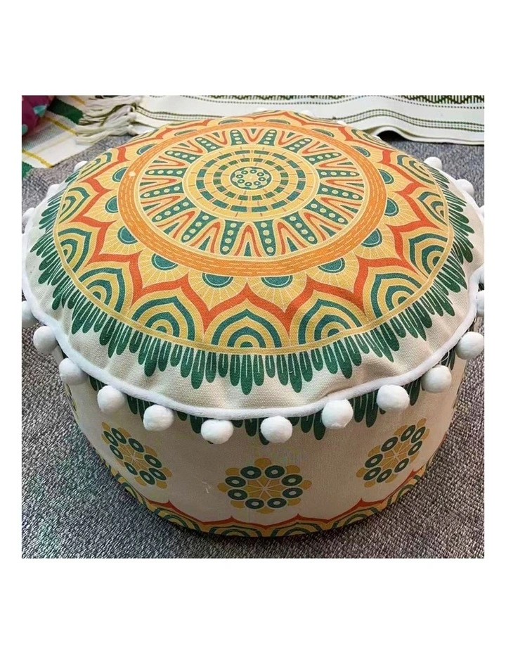 SOGA 50cm Ultra-Comfort Polyester-Cotton Cushion with EPP Particle Support, Home Decor image 5