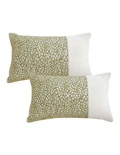 SOGA 2 Pack Beige French Style Tufted Seat Cushion 35x55x18cm