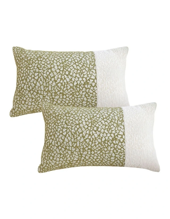 SOGA 2 Pack Beige French Style Tufted Seat Cushion 35x55x18cm image 1