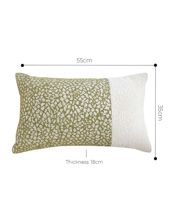 SOGA 2 Pack Beige French Style Tufted Seat Cushion 35x55x18cm image 5
