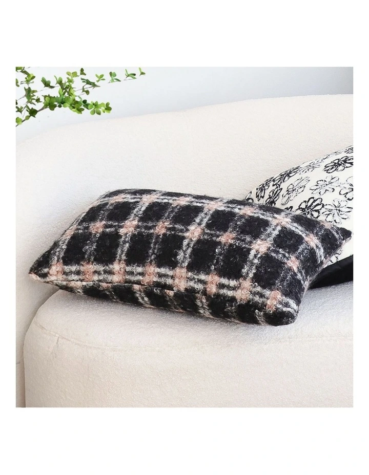 SOGA 2 Pack Plaid Cushion 35x55x18cm image 3
