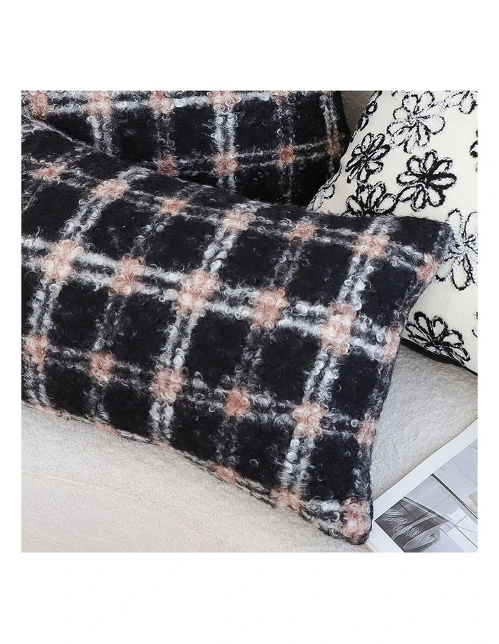 SOGA 2 Pack Plaid Cushion 35x55x18cm image 7