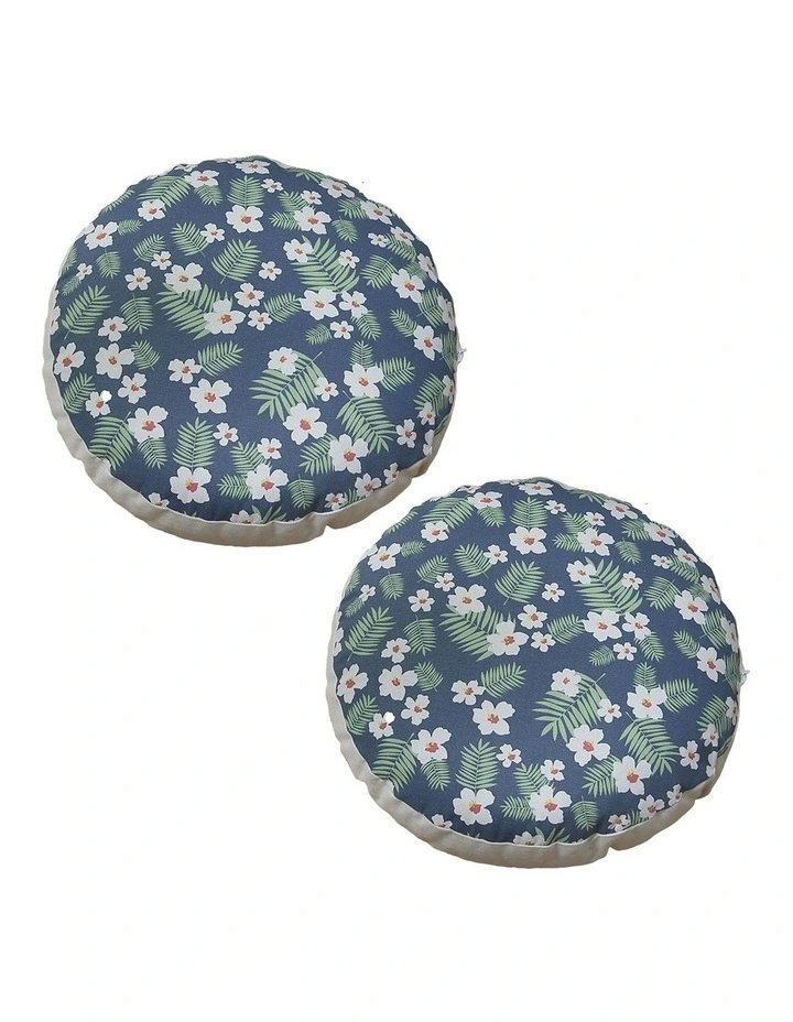 SOGA 2X 45cm Soft Polyester Cotton Pillow with EPP Insert Home Decor image 1