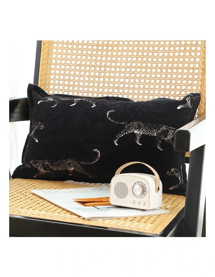 SOGA 2X 35cm Black Throw Pillow Elegant Decorative Cushion Living Room Modern Home Decor image 2