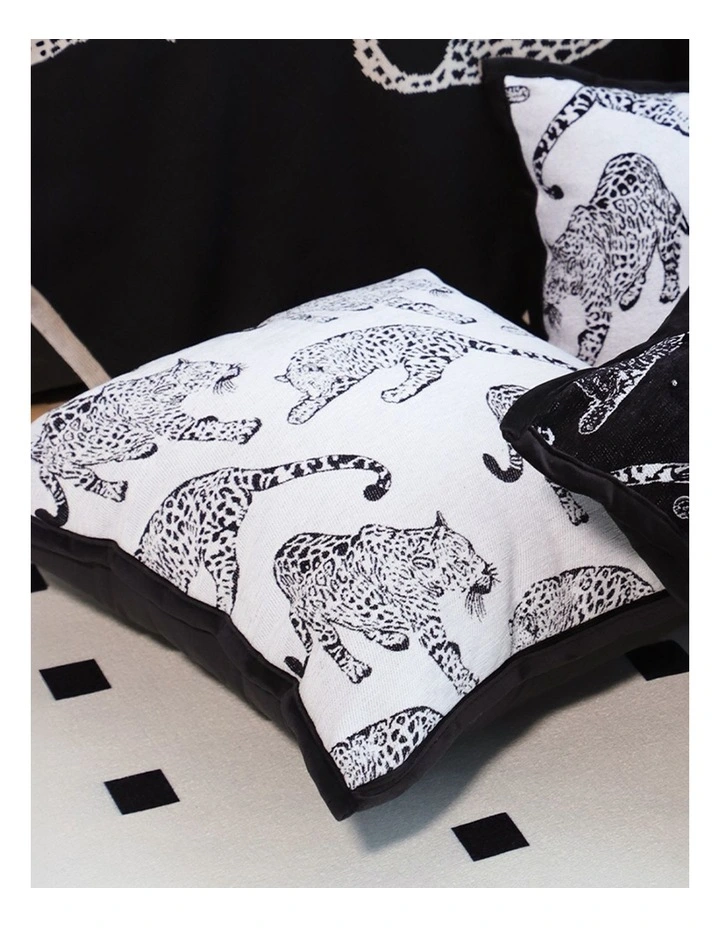 SOGA 2X 45cm Throw Pillow White & Black Leopard Light Luxury Decorative Cushion for Living Room image 7
