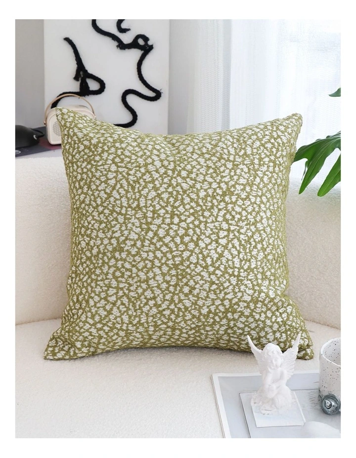 SOGA 2 Pack Leafy Green White Seat Cushion 50x50x18cm image 2