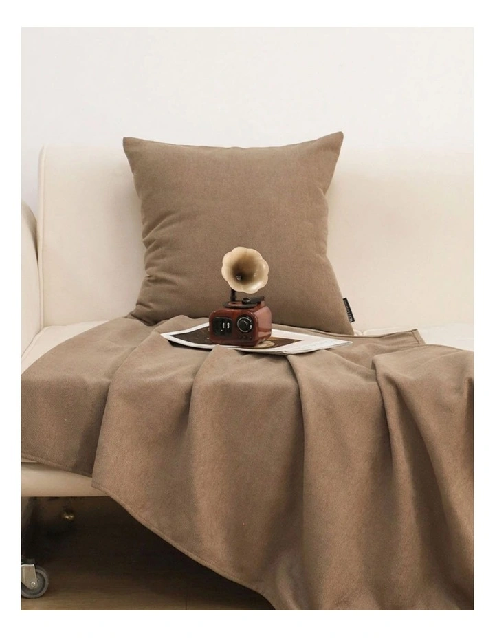 SOGA 1.5m Bed Light Brown Vintage Scarf Runner Bedding Tail Pad Flag For Home Hotel Set of 3 image 5