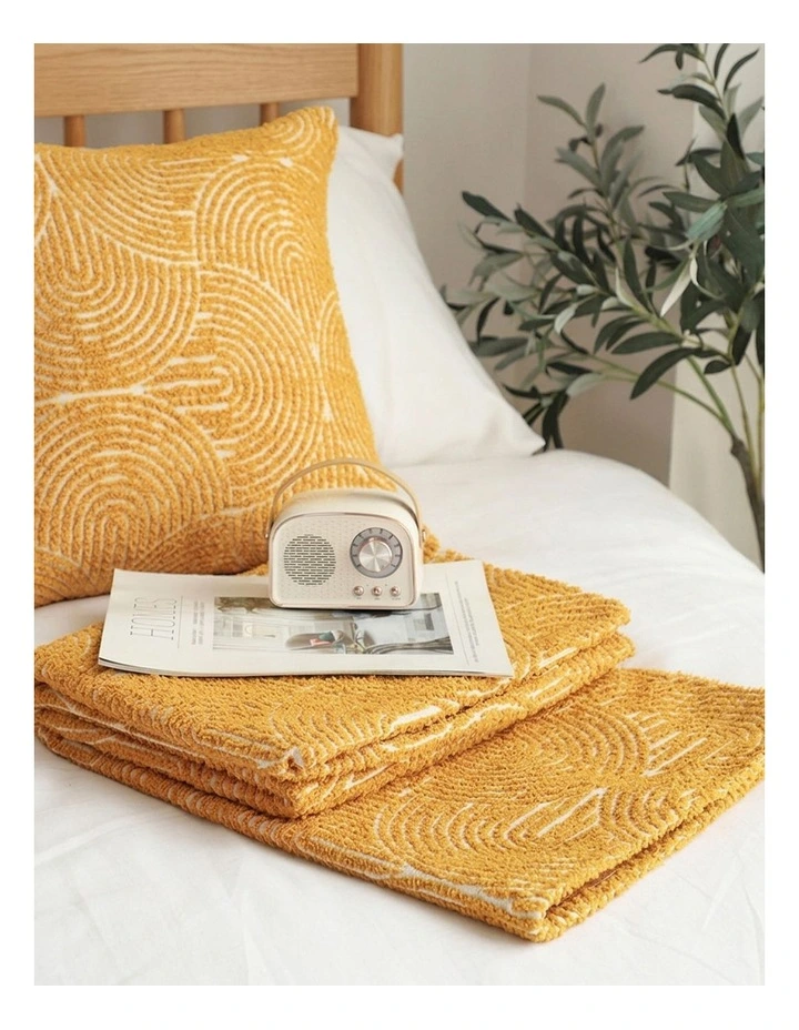 SOGA 1.8m Bed 3D Arched Bed Banner Vintage Scarf Runner Bedding Tail Pad Flag Set of 3 image 7