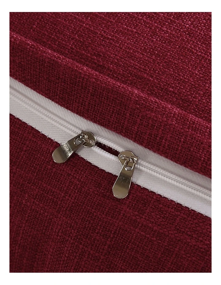 SOGA 120cm Rose Red Triangular Wedge Bed Backrest Headboard Cushion image 6