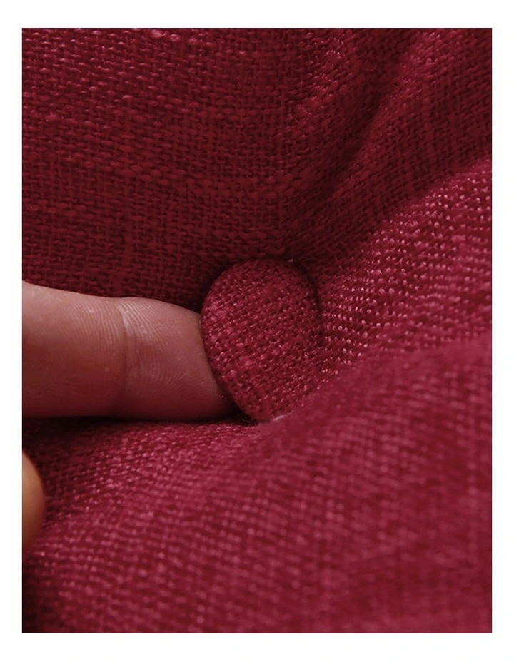 SOGA 120cm Rose Red Triangular Wedge Bed Backrest Headboard Cushion image 7