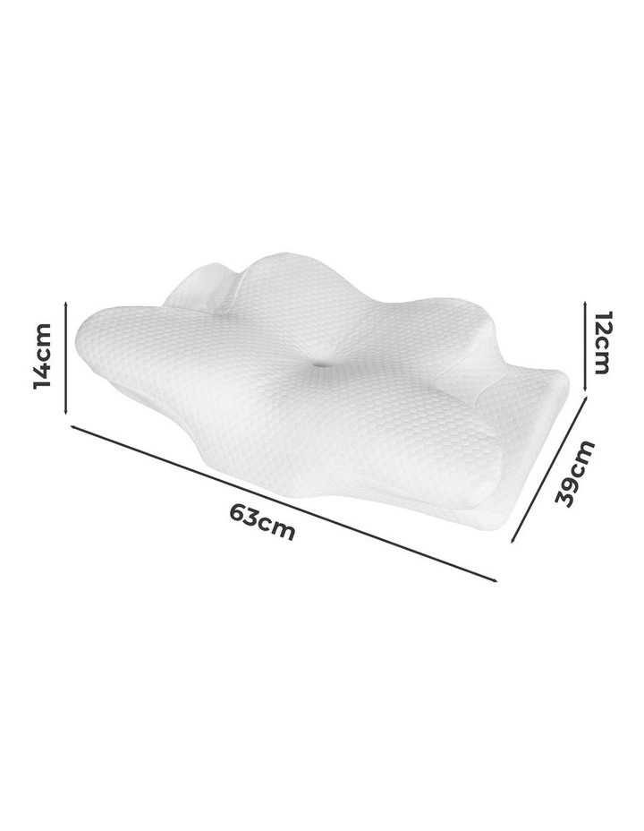 Dreamz Cervical Pillow Ergonomic Cooling Neck Support Pillow Neck Pain Relief image 3