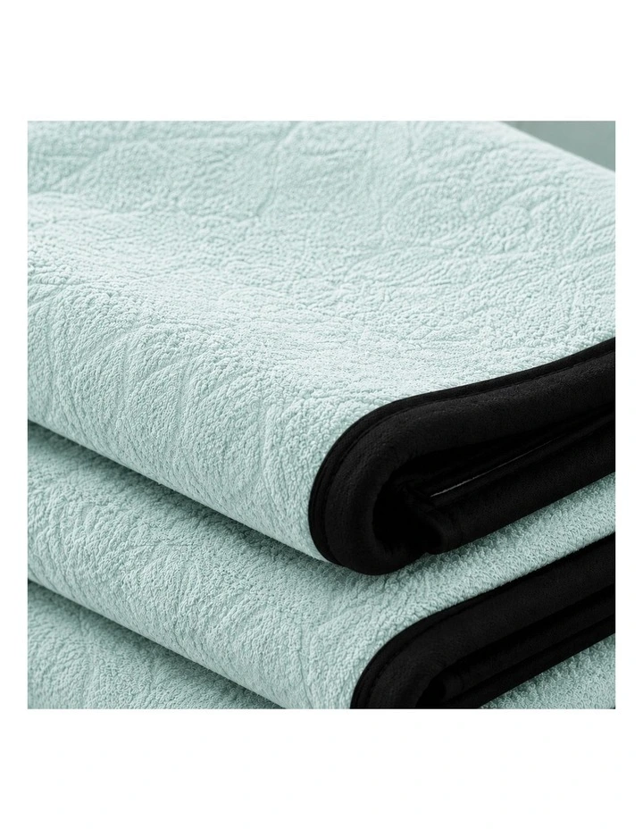 SOGA Mint Green Flannel Polyester Throw Blanket 200x230cm image 2