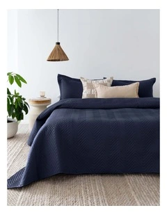 Herringbone Coverlet Set