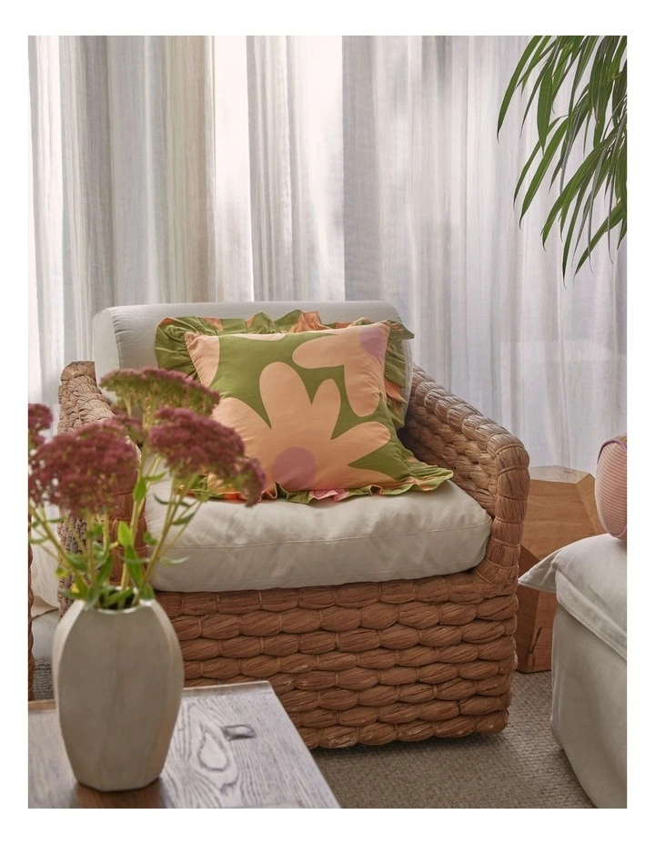 Marlo Ruffle Cushion - without insert image 2