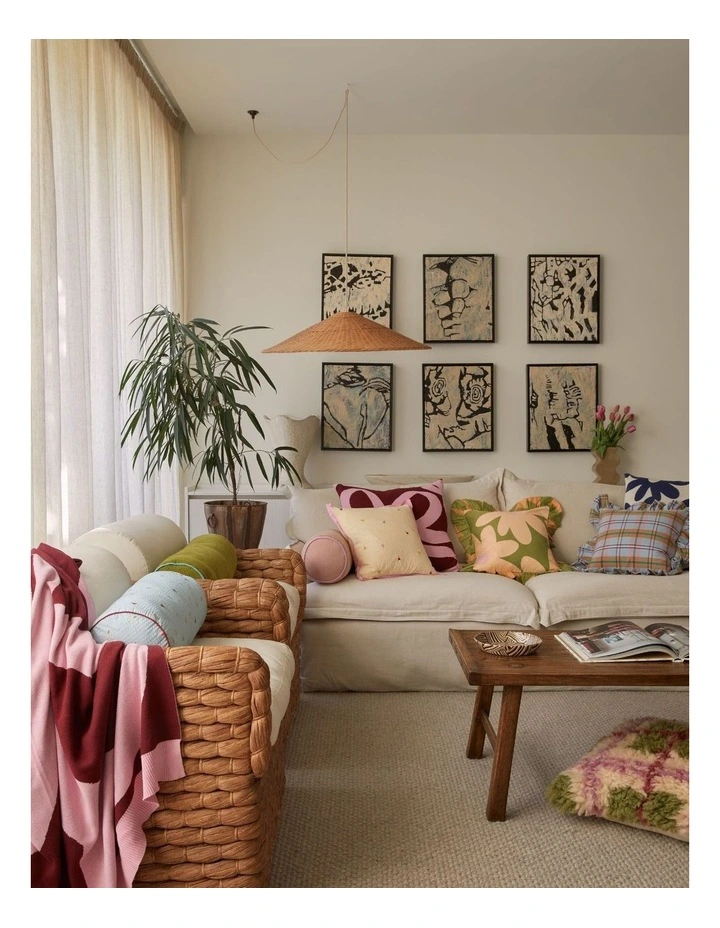 Marlo Ruffle Cushion - without insert image 3