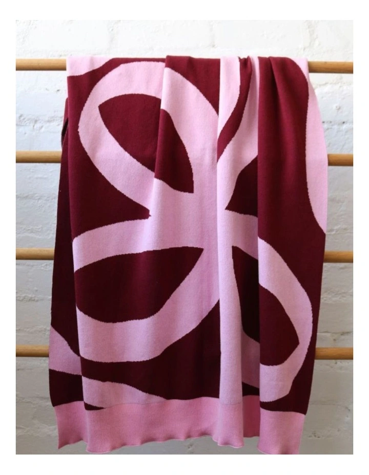 Ribbon Knitted Throw image 2