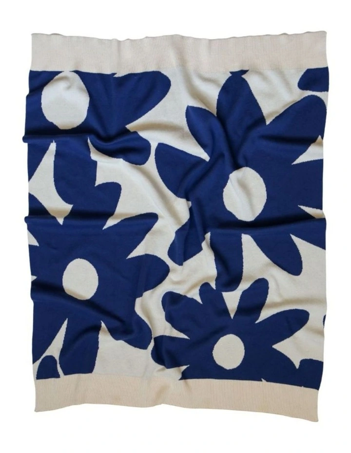 Marlo Knitted Baby Blanket image 1