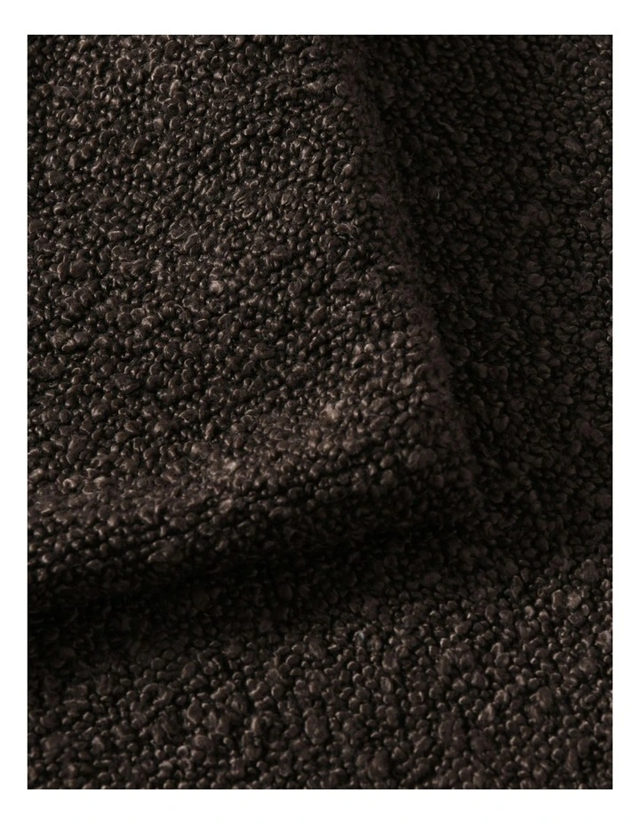 Cadence & Co. Blake Boucle Cushion 50x50cm in Chocolate image 5