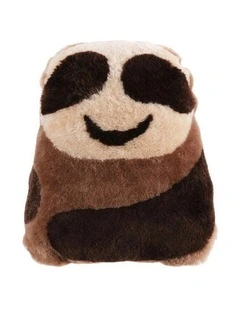 Auskin Sheepskin Pet Sloth Cushion Home/Room Decorative Pillow 35x40cm Multi