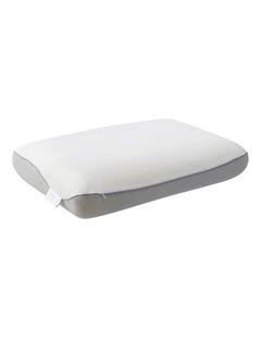 RoomSense Cooling Dual-Sided Memory Foam Pillow, 55D Solid Core Neck Support, 65x40x14cm