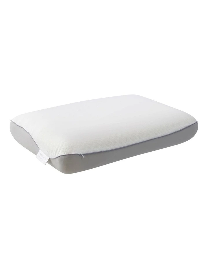 RoomSense Cooling Dual-Sided Memory Foam Pillow, 55D Solid Core Neck Support, 65x40x14cm image 1