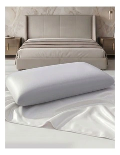 RoomSense Cooling Solid Core Memory Foam Pillow, Anti-Clumping Side Sleeper, 70x40x10cm