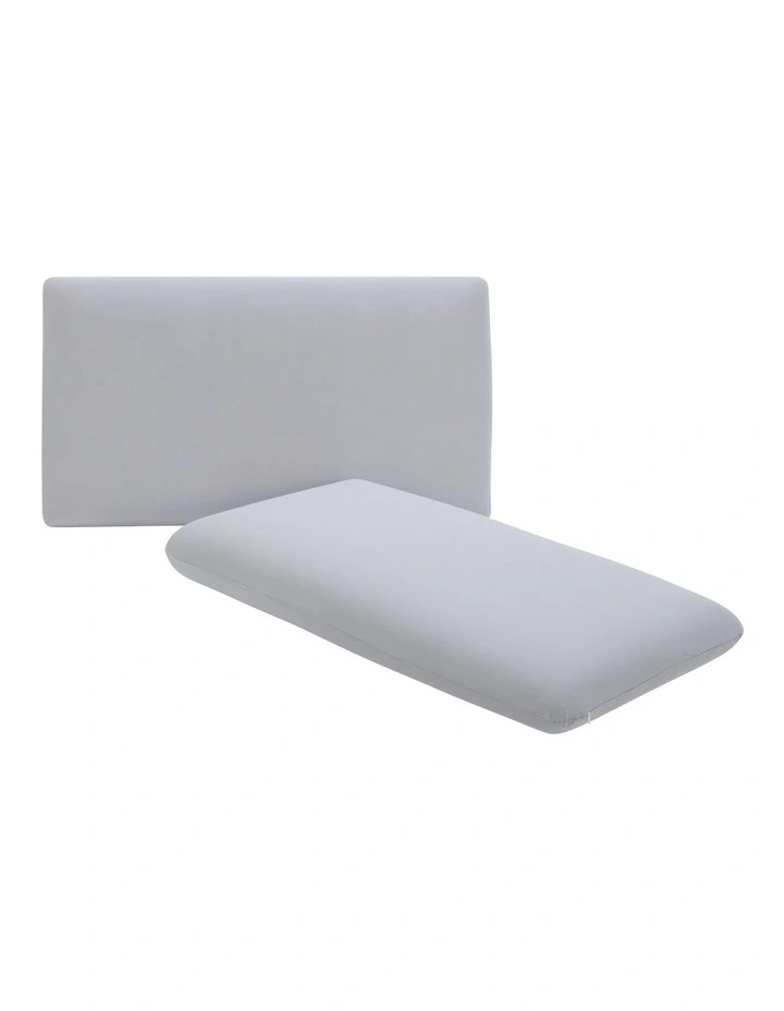 RoomSense Cooling Solid Core Memory Foam Pillow 2 Pack, Anti-Clumping Side Sleeper, 70x40x10cm image 6