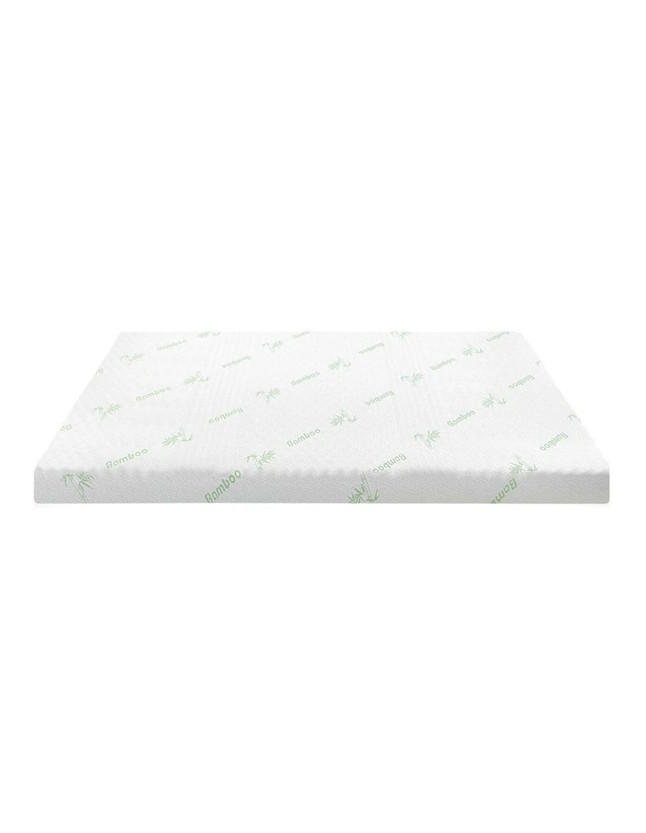 Bedra Memory Foam Mattress Topper Cool Gel Bed Bamboo Cover 7-Zone 8CM Double image 2