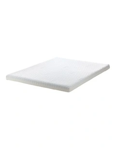 Bedra Memory Foam Mattress Topper Reversible Cool Gel Bed Mat 10cm King