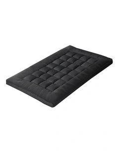Bedra Mattress Protector Bamboo Charcoal Pillowtop Topper Underlay Cover Single
