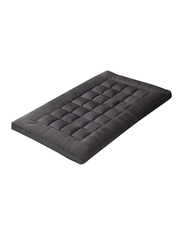 Bedra Mattress Protector Bamboo Charcoal Pillowtop Topper Underlay Cover Single image 2