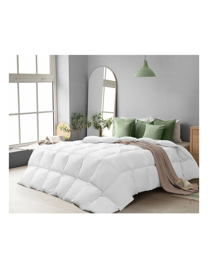 Bedra Goose Down Quilt 700GSM All Season Duvet Doona Blanket Single image 5