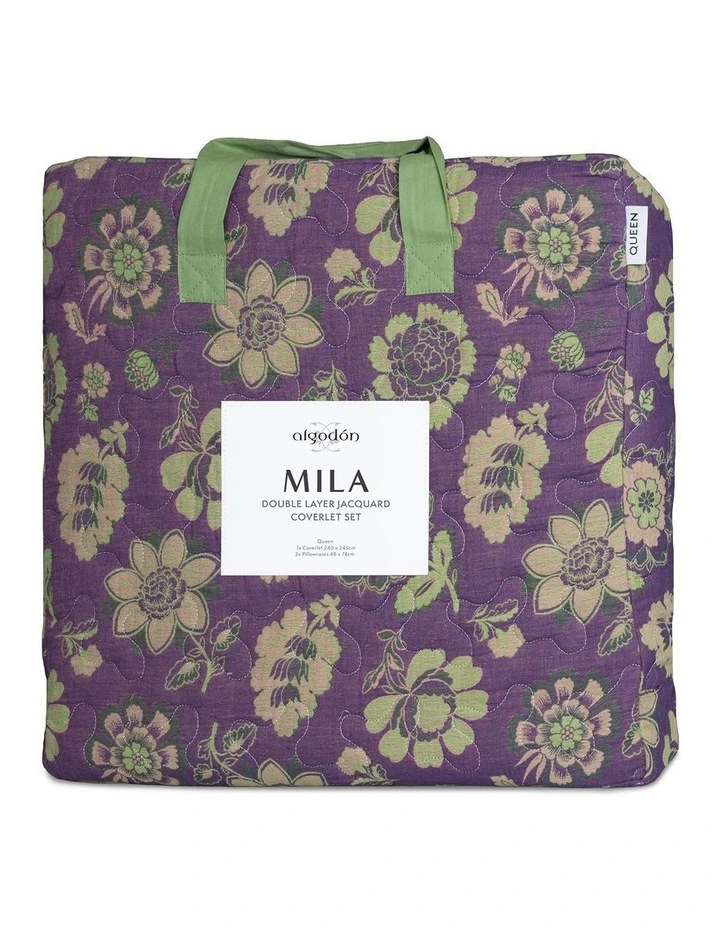 Mila Coverlet Set in Multi image 3