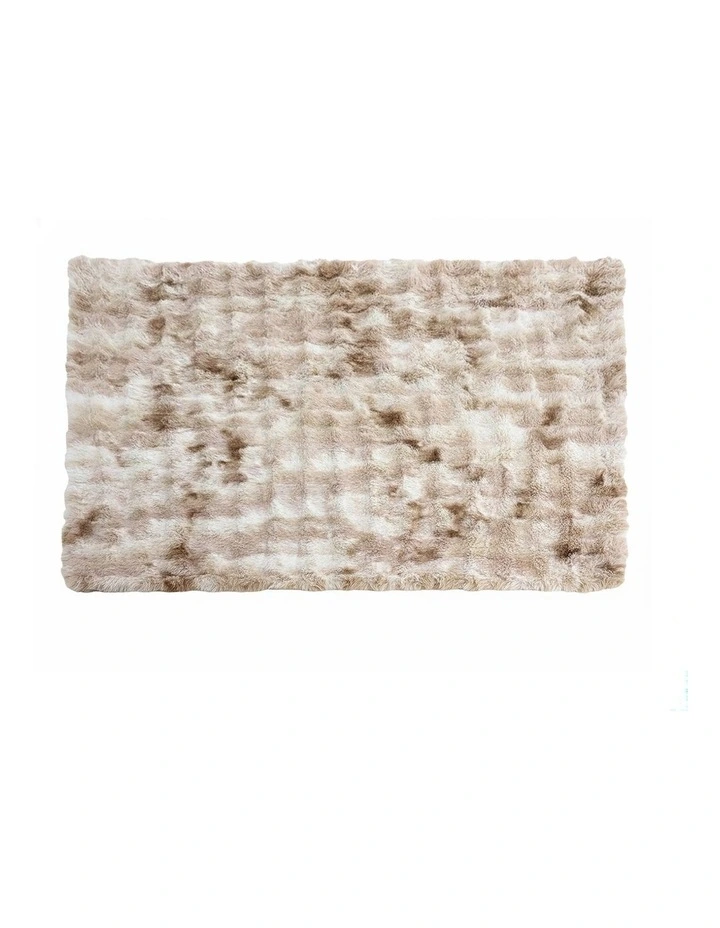 Jayne Bubble Mink Throw in Caramel image 2
