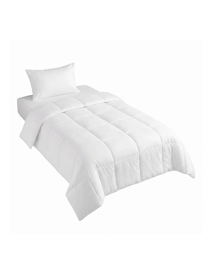 Giselle Bedding Single Quilt, 200GSM Summer Duck Down Feather Doona Insert image 3