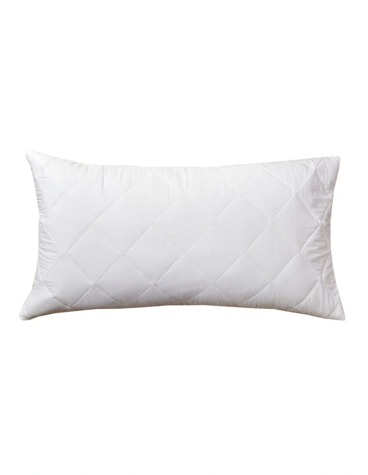 Dreamaker Down Alternative King Pillow with Cotton Cover Pillow Protector image 4
