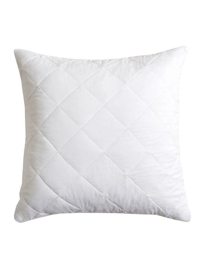 Dreamaker Down Alternative Pillow with Cotton Cover Pillow Protector  Euro image 4