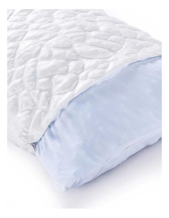 ESSN Cooling Gel Shredded Memory Foam Pillow White 45x70cm image 7
