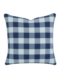 Willow Square Cushion Blue