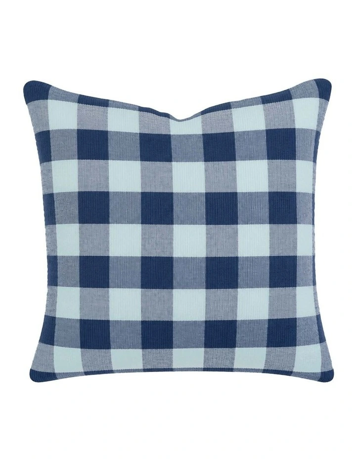 Willow Square Cushion Blue image 1