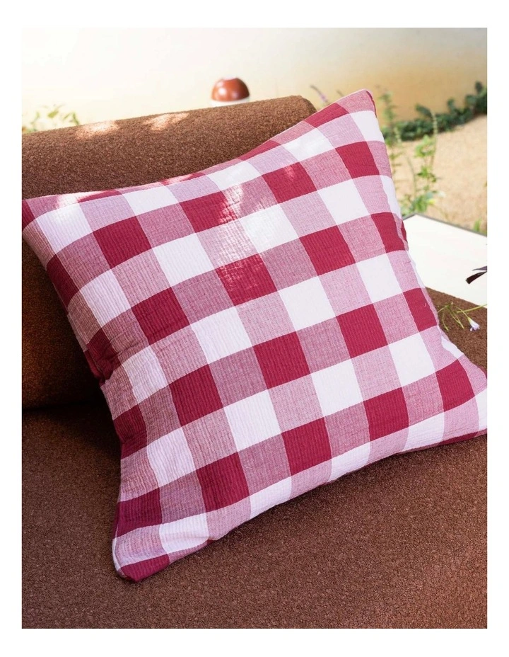 Willow Square Cushion Berry image 2
