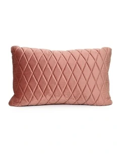 COCO QUILTED - PINK - VELVET CUSHION